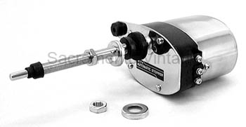 [00890-5] WIPER MOTOR- 12 Volt  W/ S/S CASE 5" SHAFT (CAN BE SHORTENED)