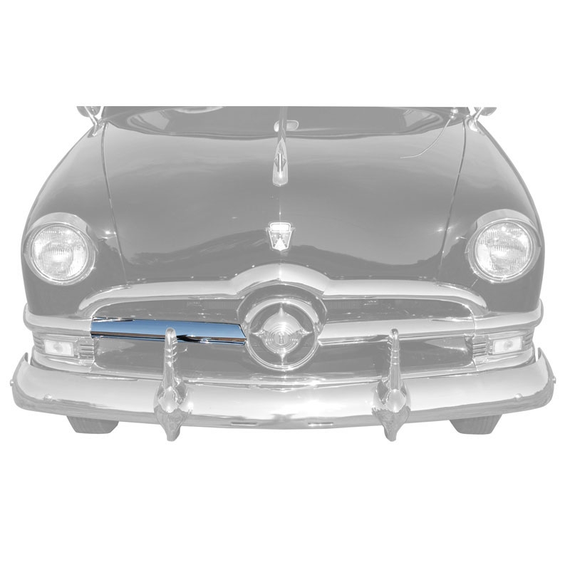 [497686-3R] CENTER GRILLE BAR- RH 1950 CHROME