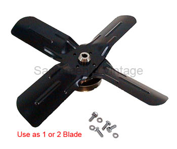 [00466] FOUR BLADE FAN AND HUB 1928-34 -sold out-