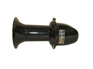 [06162-32-12] HORN ASSEMBLY - BLACK LESS BRACKET 1932 12 VOLT