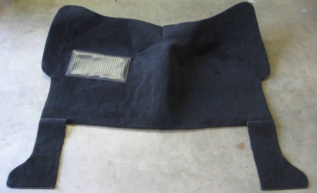 [08730-61] CARPET KIT FRONT SMALL HUMP 1961-64