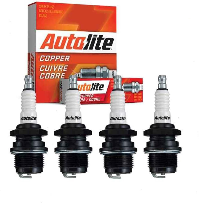 [00636-2] SPARK PLUG SET- AUTOLITE 1928-34 (set of 4)   7/8-18  THREAD / GAP .032-.035