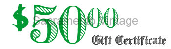 [GC50] GIFT CERTIFICATE $50.00