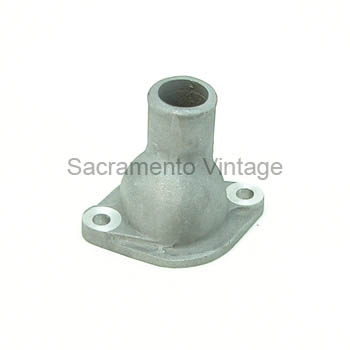 [07668-5] THERMOSTAT HOUSING- straight-up OFFENHAUSER - 1-1/4" CAST ALUMINUM 1949-53