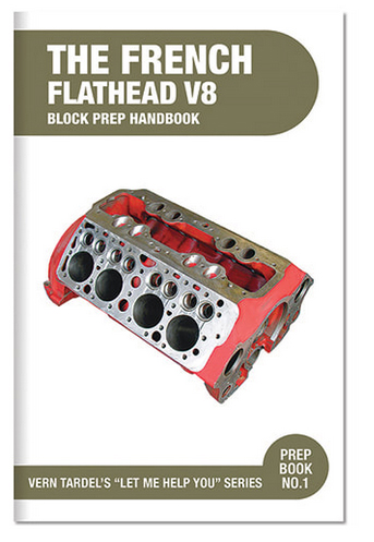 [09442-2-14] TARDEL BOOK- The French Flathead V8 - Block Prep Handbook -TARDEL