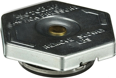 [05807-9] RADIATOR CAP- REPLACEMENT 'HEX' DESIGN 4# PRESSURE / 1937-48 PASS - 1937-50 PU