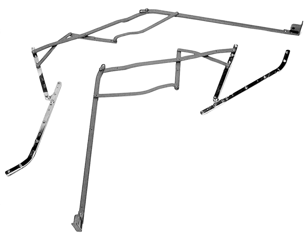 [01169-7] TOP IRONS- TOP FRAME WORKS- DELUXE PHAETON 1930-31