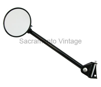 [08573-48] MIRROR- OUTSIDE / BIG TRUCK HINGE MOUNT, ADJUSTABLE ARM