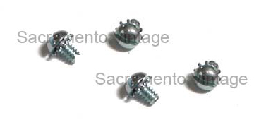 [00537-12] TILLOTSON CHOKE & THROTTLE PLATE PLATE SCREWS/WASHERS (8 pcs) 1928-34