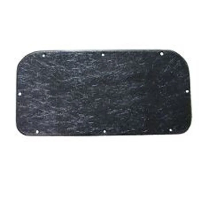 [08411-16-ABS] DOOR INSPECTION OPENING COVERS-  LEATHER GRAIN PATTERN / ABS PLASTIC / 1953-60 PICKUP