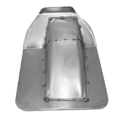 [08387-00] TRANSMISSION FLOORBOARD COVER- TALL VERSION /   1948-52 