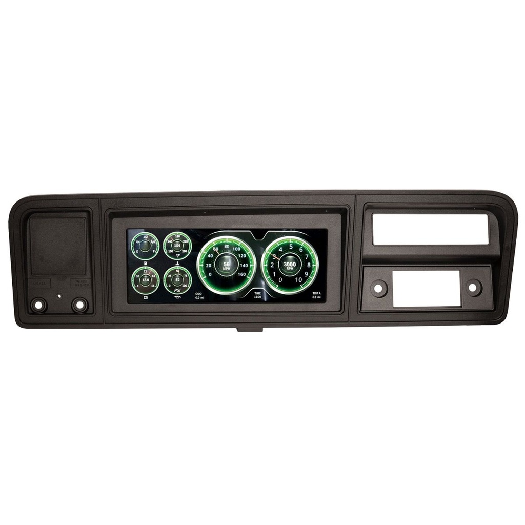 [AM7402] INVISION LCD DASH KIT 1973-1979 FORD TRUCK, 1978-1979 FORD BRONCO DIRECT FIT DIGITAL DASH by AUTO METER