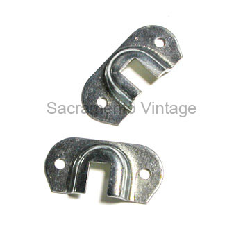 RADIATOR SUPPORT ROD FIREWALL BRACKETS- STAINLESS 1928-34